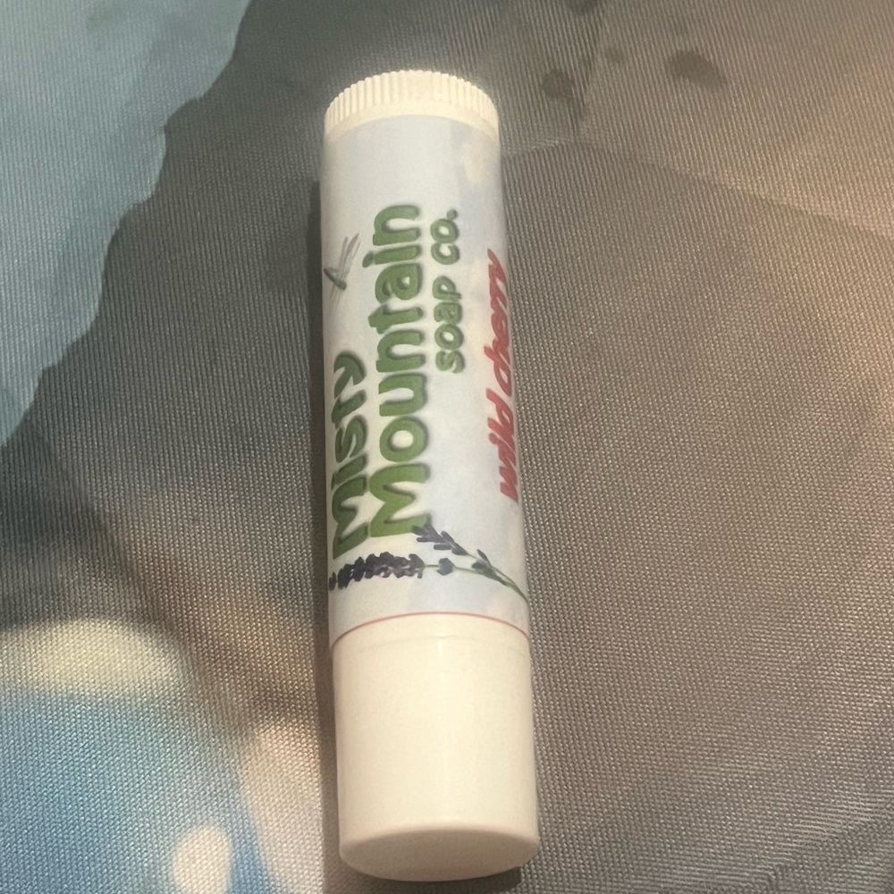 Misty Mountain lip balm wild cherry